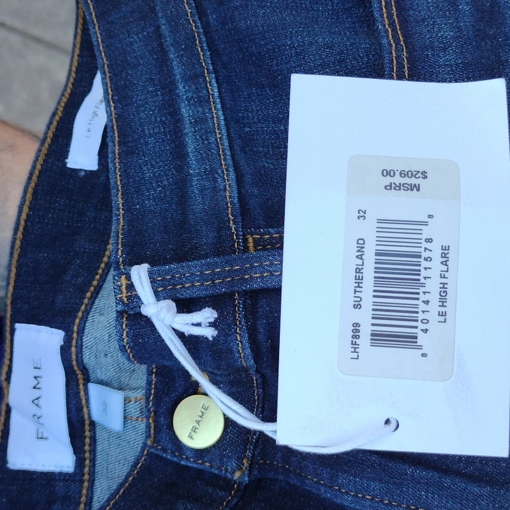 Frame brand Jeans. Southerland color. Size 32 waist, 34 inseam.